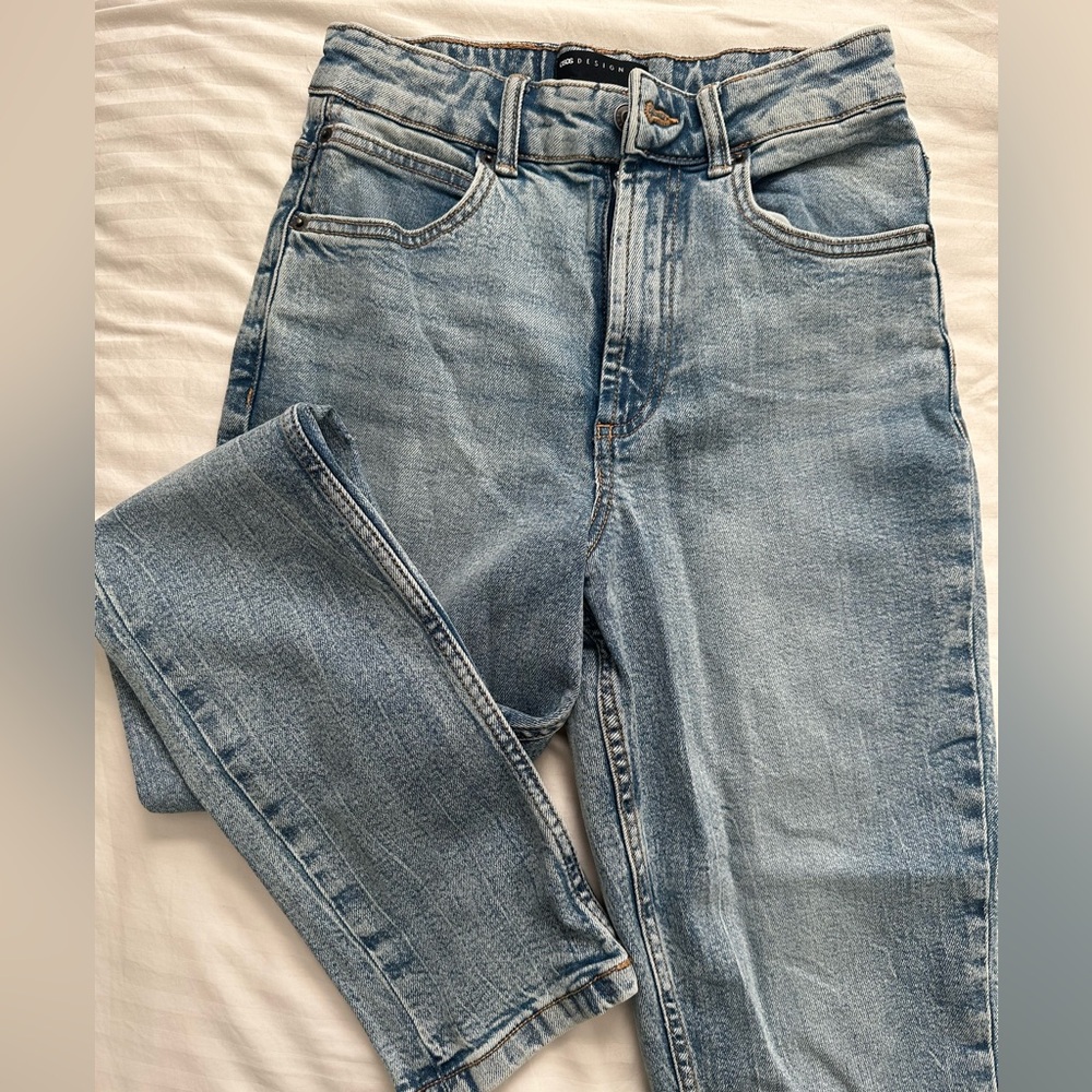 ASOS Light Blue High Rise Women Jeans